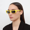 Capri Rectangular Sunglasses by Jacquemus