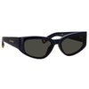 Gala Cat Eye Sunglasses by Jacquemus